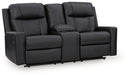 Mackmenville Reclining Loveseat with Console - Mattress & Furniture Super Center (Tampa, FL)