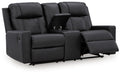 Mackmenville Reclining Loveseat with Console - Mattress & Furniture Super Center (Tampa, FL)