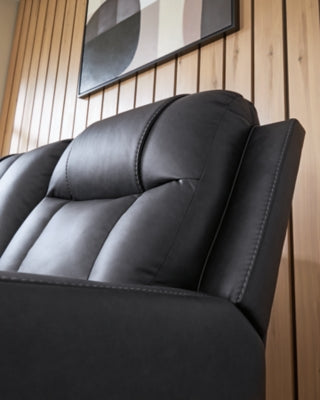 Mackmenville Reclining Loveseat with Console - Mattress & Furniture Super Center (Tampa, FL)