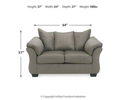 Darcy Loveseat - Mattress & Furniture Super Center (Tampa, FL)