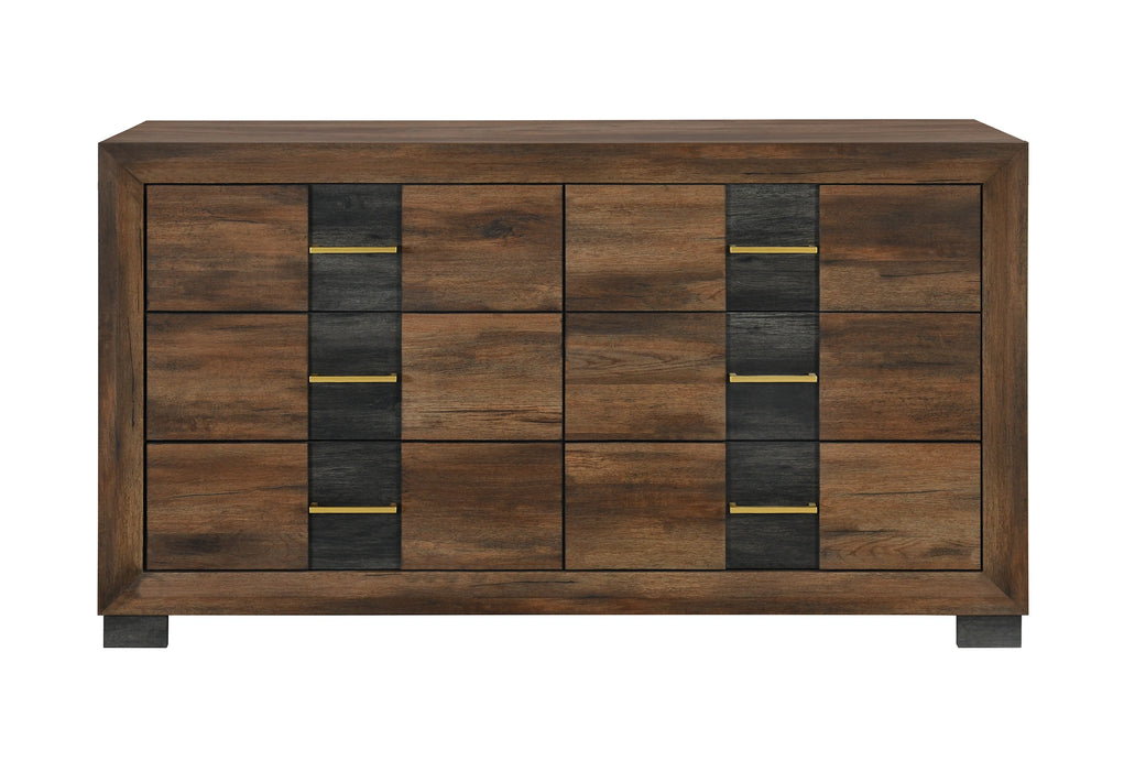 Optimus Brown/Black Dresser