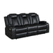 Orion Ii Sofa W/ Pwr Fr & Hr-Black