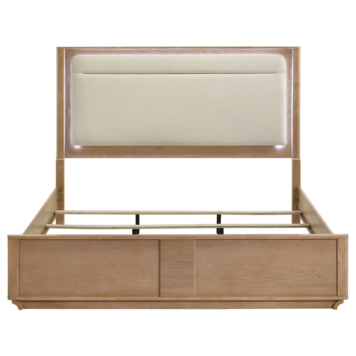 Leanne LED Panel Bed