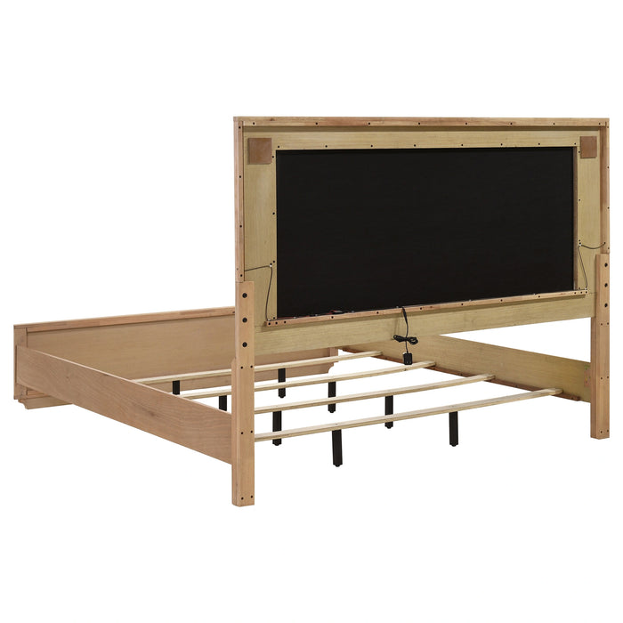 Leanne LED Panel Bed