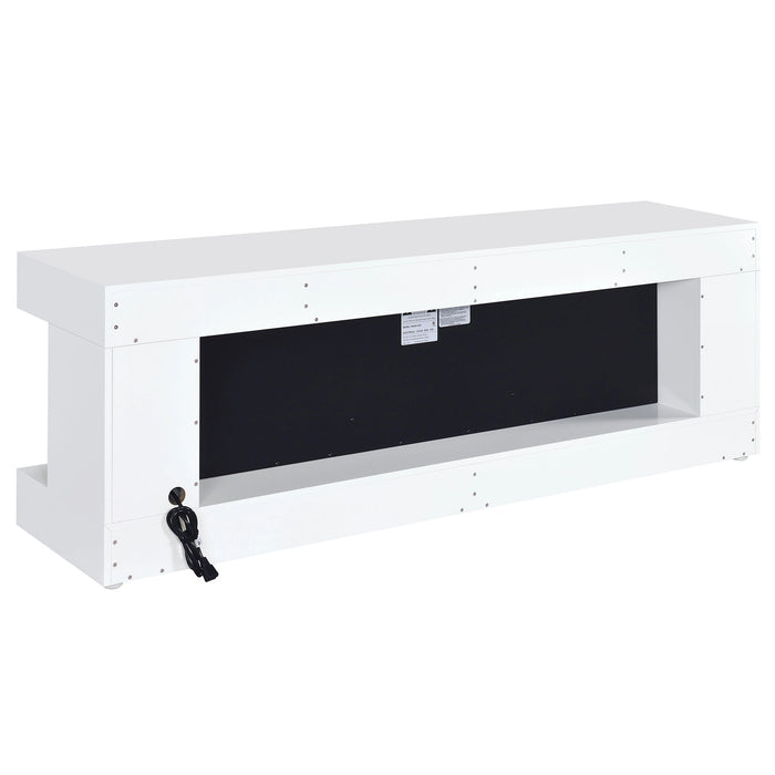 Mallory TV Stand Fireplace Console