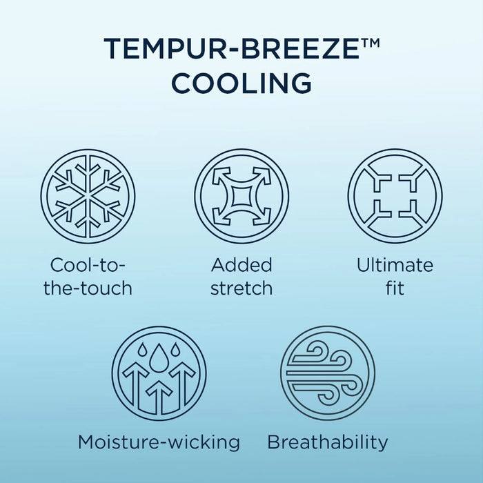Tempur-Pedic Breeze Pillowcase Set - Mattress & Furniture Super Center (Tampa, FL)