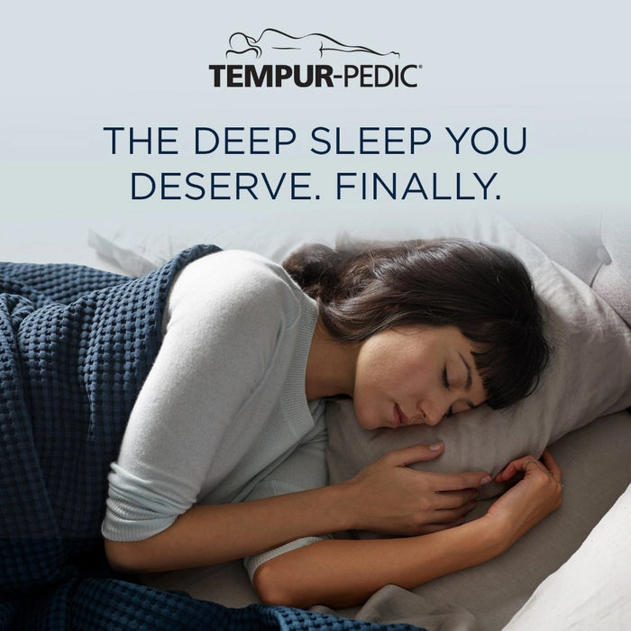 TEMPUR Luxe Egyptian Cotton Pillowcase Set Cool Gray