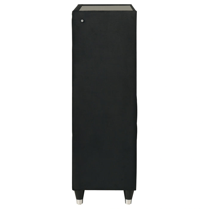 Ravenne Velvet Upholstered LED Chest