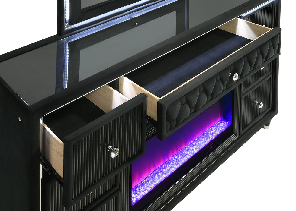 Lorient LED Flame Box Dresser