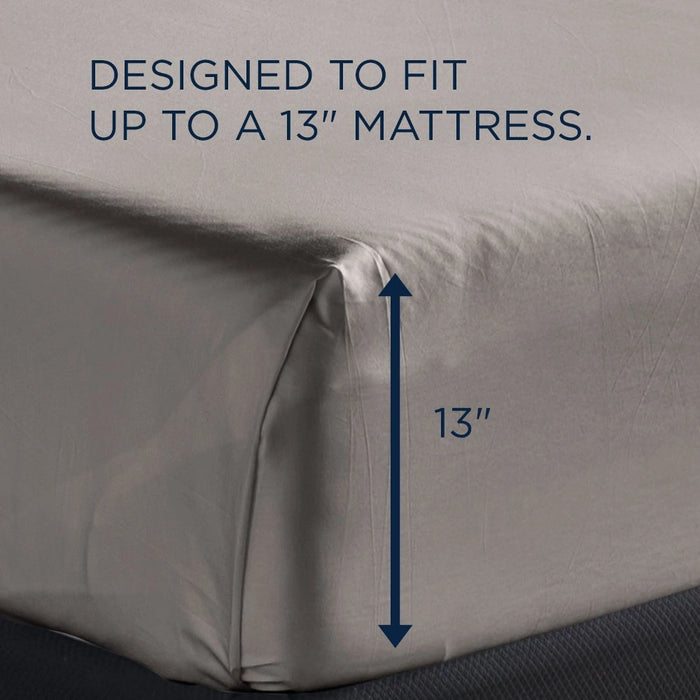 TEMPUR Luxe Egyptian Cotton Pillowcase Set - Mattress & Furniture Super Center (Tampa, FL)