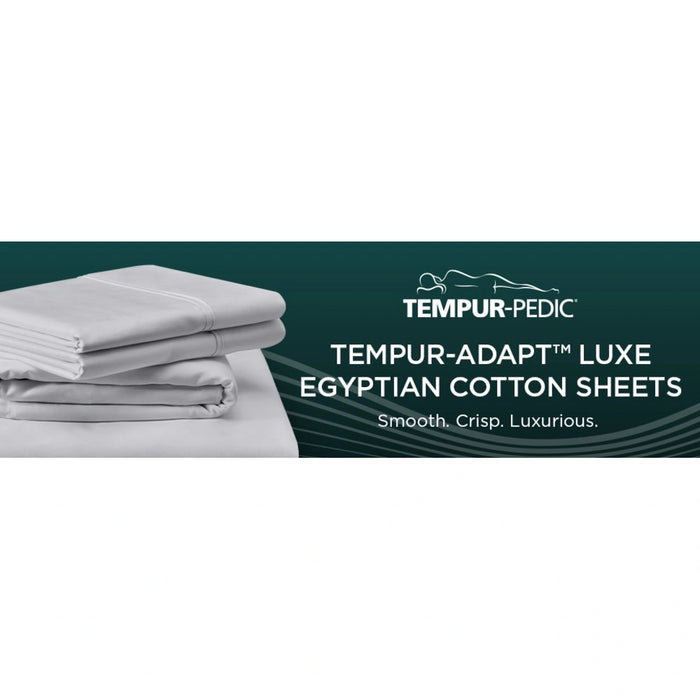 TEMPUR-Adapt Luxe Egyptian Cotton Sheets - Graphite