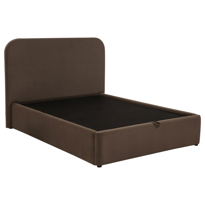 Anders Upholstered Storage Lift Platform Bed