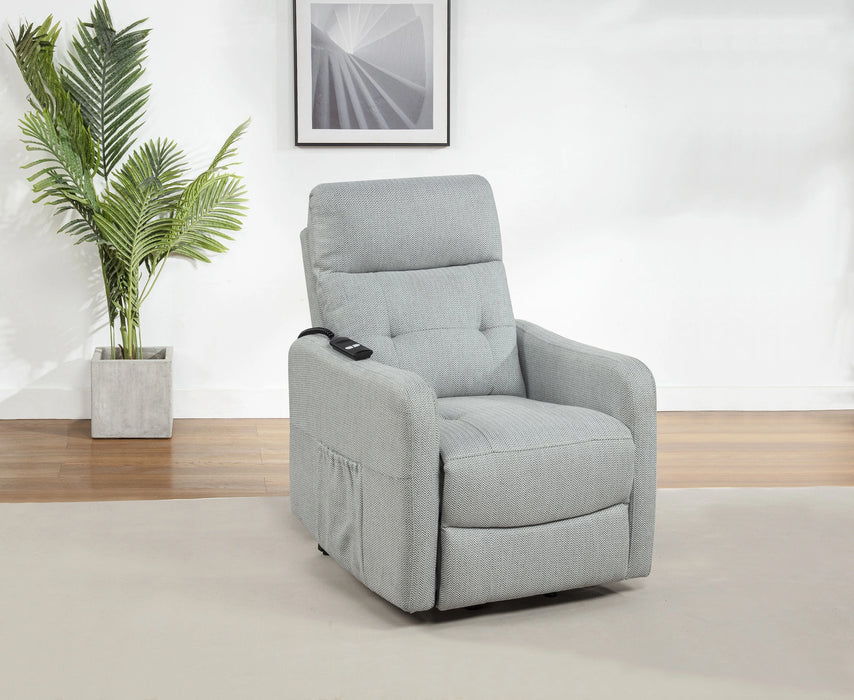 Dayes Upholstered Power Lift Recliner Chair