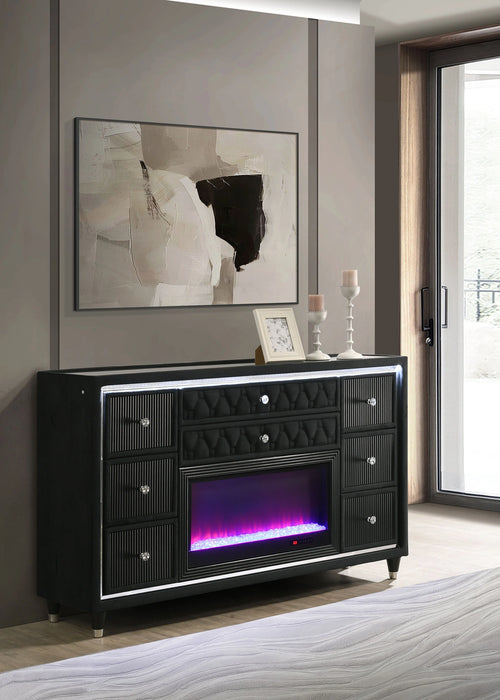 Lorient LED Flame Box Dresser