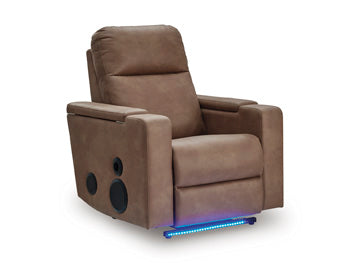 Lorrenton Power Glider Recliner with Audio System - Mattress & Furniture Super Center (Tampa, FL)
