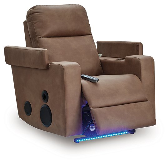 Lorrenton Power Glider Recliner with Audio System - Mattress & Furniture Super Center (Tampa, FL)