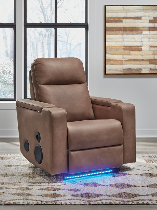 Lorrenton Power Glider Recliner with Audio System - Mattress & Furniture Super Center (Tampa, FL)