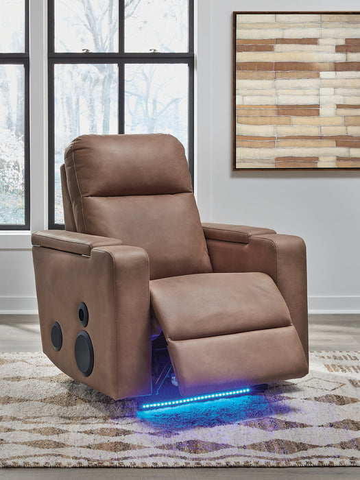 Lorrenton Power Glider Recliner with Audio System - Mattress & Furniture Super Center (Tampa, FL)