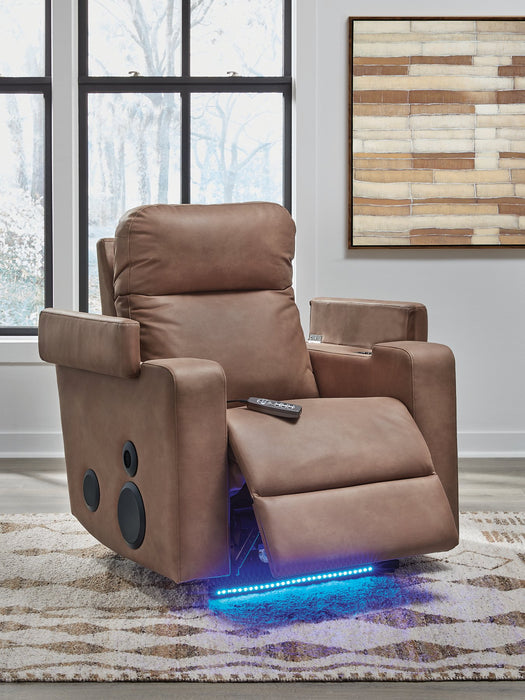 Lorrenton Power Glider Recliner with Audio System - Mattress & Furniture Super Center (Tampa, FL)
