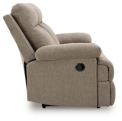 Side-Swipe Reclining Sofa with Drop Down Table - Mattress & Furniture Super Center (Tampa, FL)