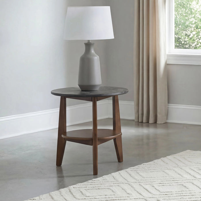 Bradley Round End Table