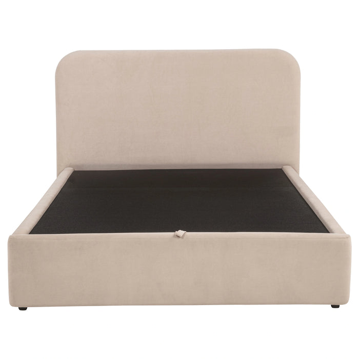 Anders Upholstered Storage Lift Platform Bed
