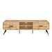 Rowan 71" Low Profile Tv Console-Natural