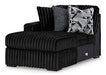 Midnight-Madness Sectional with Chaise - Mattress & Furniture Super Center (Tampa, FL)