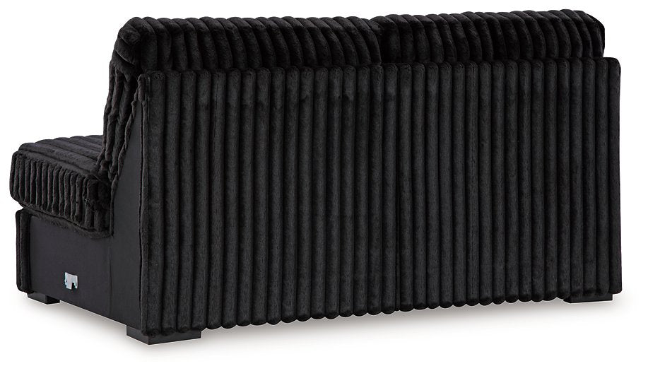 Midnight-Madness Sectional with Chaise - Mattress & Furniture Super Center (Tampa, FL)