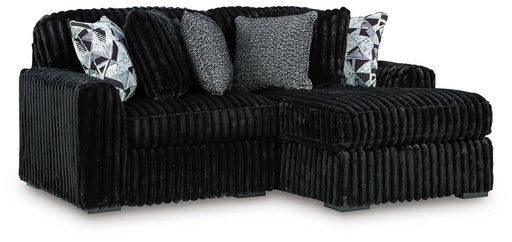 Midnight-Madness Sectional with Chaise - Mattress & Furniture Super Center (Tampa, FL)