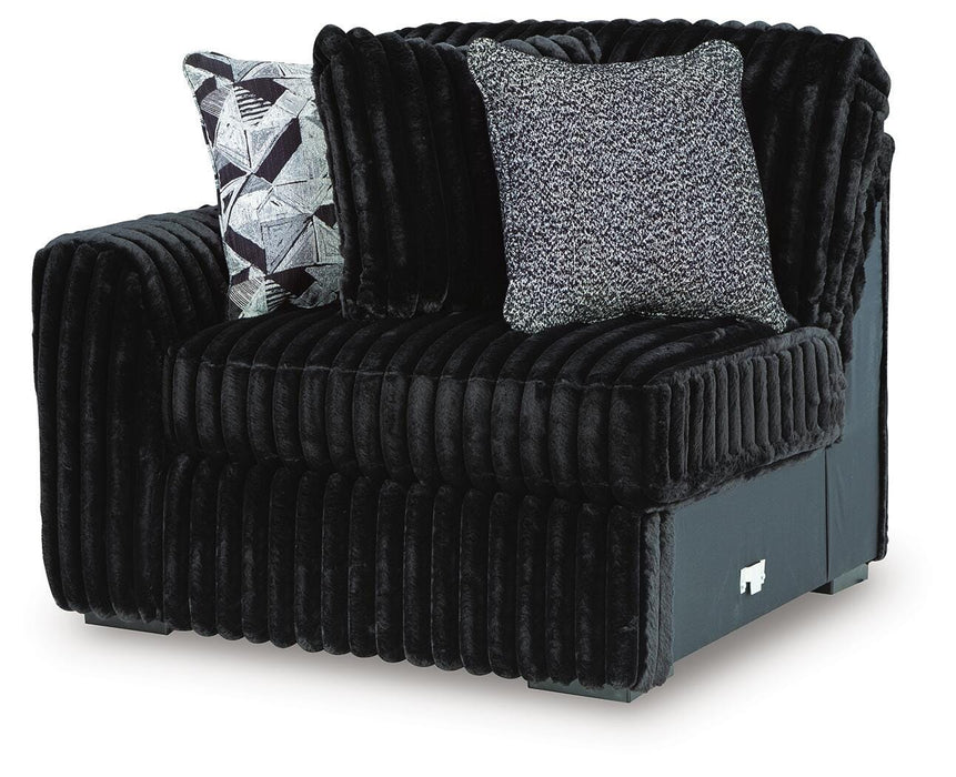 Midnight-Madness Sectional Sofa - Mattress & Furniture Super Center (Tampa, FL)