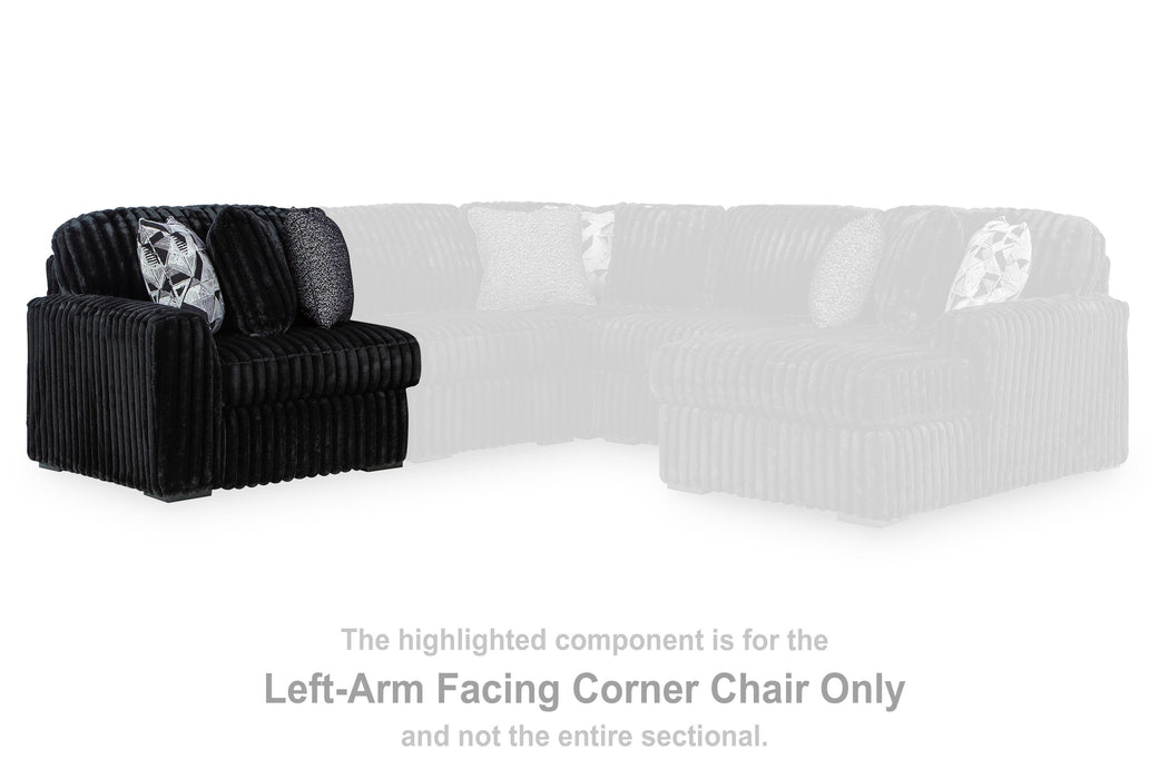 Midnight-Madness Sectional Sofa - Mattress & Furniture Super Center (Tampa, FL)