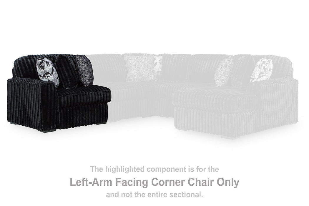 Midnight-Madness Sectional Sofa - Mattress & Furniture Super Center (Tampa, FL)