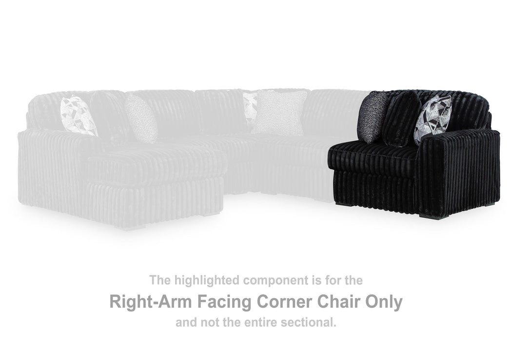 Midnight-Madness Sectional Sofa - Mattress & Furniture Super Center (Tampa, FL)