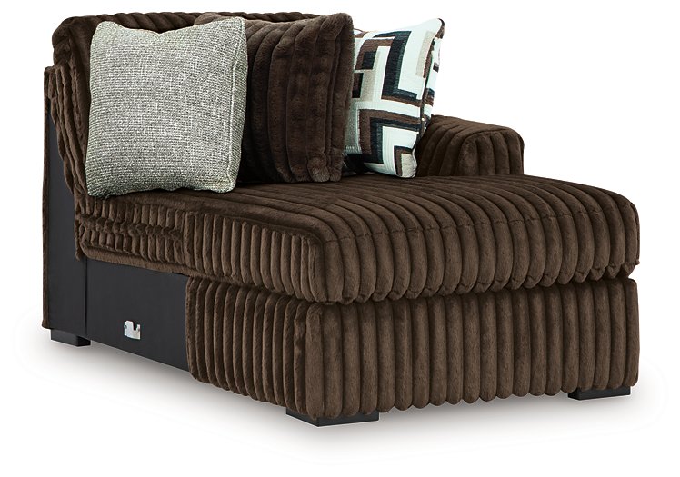 Midnight-Madness Sectional with Chaise - Mattress & Furniture Super Center (Tampa, FL)