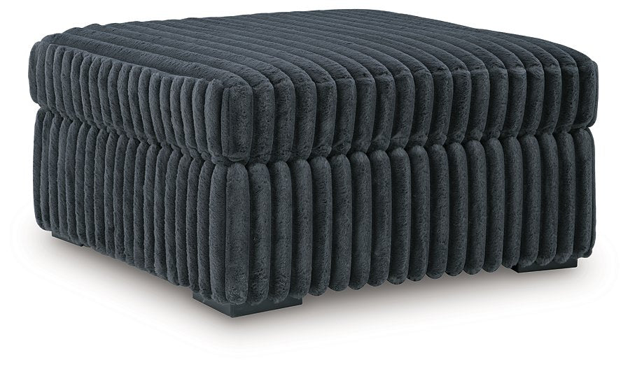 Midnight-Madness Oversized Accent Ottoman - Mattress & Furniture Super Center (Tampa, FL)