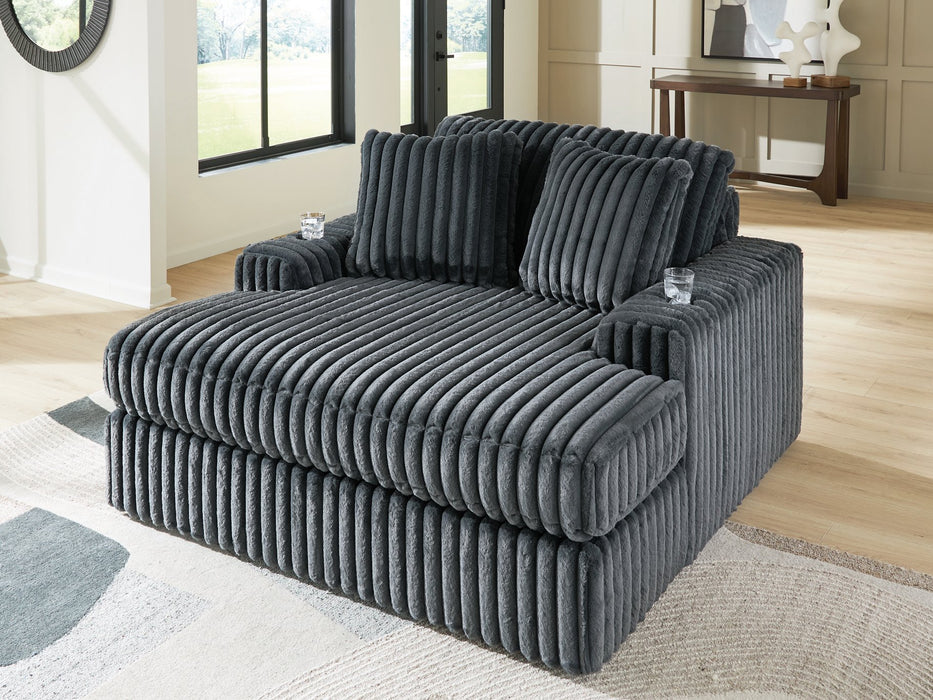Midnight-Madness Oversized Chaise - Mattress & Furniture Super Center (Tampa, FL)