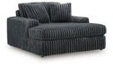 Midnight-Madness Oversized Chaise - Mattress & Furniture Super Center (Tampa, FL)