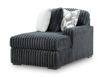 Midnight-Madness Sectional Sofa with Chaise - Mattress & Furniture Super Center (Tampa, FL)