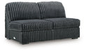 Midnight-Madness Double Chaise 3-Piece Sectional - Mattress & Furniture Super Center (Tampa, FL)