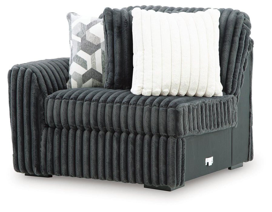 Midnight-Madness Sectional Sofa - Mattress & Furniture Super Center (Tampa, FL)