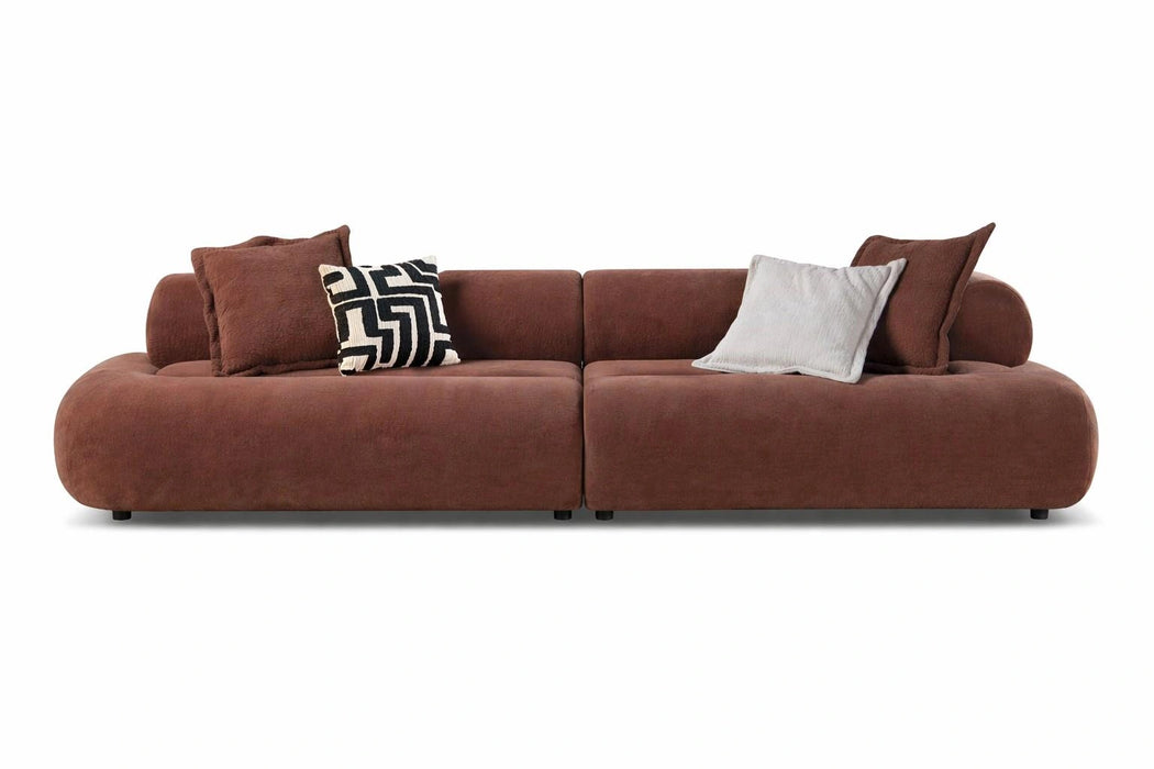 Byrne 105-inch Bumper Sectional Sofa