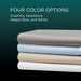 TEMPUR Luxe Egyptian Cotton Pillowcase Set - Mattress & Furniture Super Center (Tampa, FL)