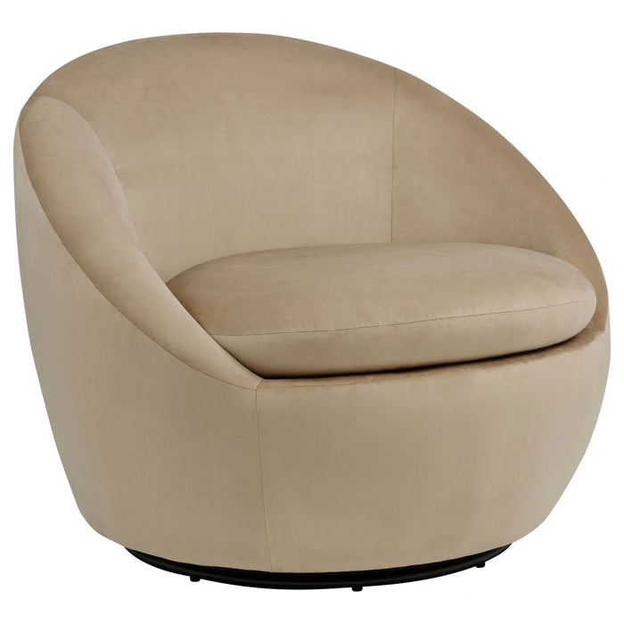 Myernick Upholstered Swivel Accent Chair