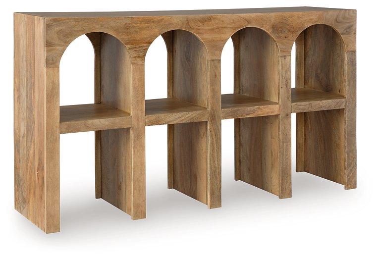 Luzmanacy Console Sofa Table - Mattress & Furniture Super Center (Tampa, FL)