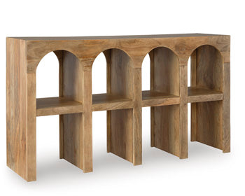 Luzmanacy Console Sofa Table - Mattress & Furniture Super Center (Tampa, FL)