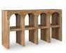 Luzmanacy Console Sofa Table - Mattress & Furniture Super Center (Tampa, FL)