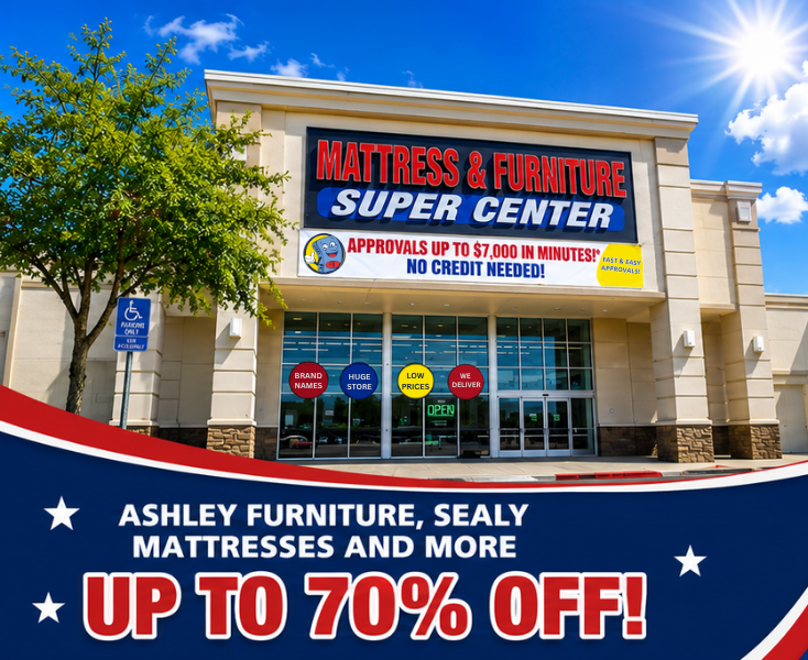 Tampa’s #1 Name Brand Discount Furniture Showroom