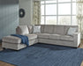 Altari Sleeper Sectional with Chaise - Mattress & Furniture Super Center (Tampa, FL)