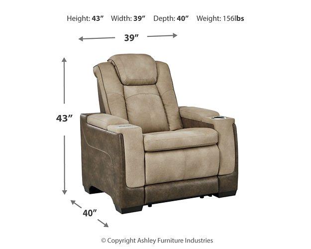 Next-Gen DuraPella Power Recliner - Mattress & Furniture Super Center (Tampa, FL)